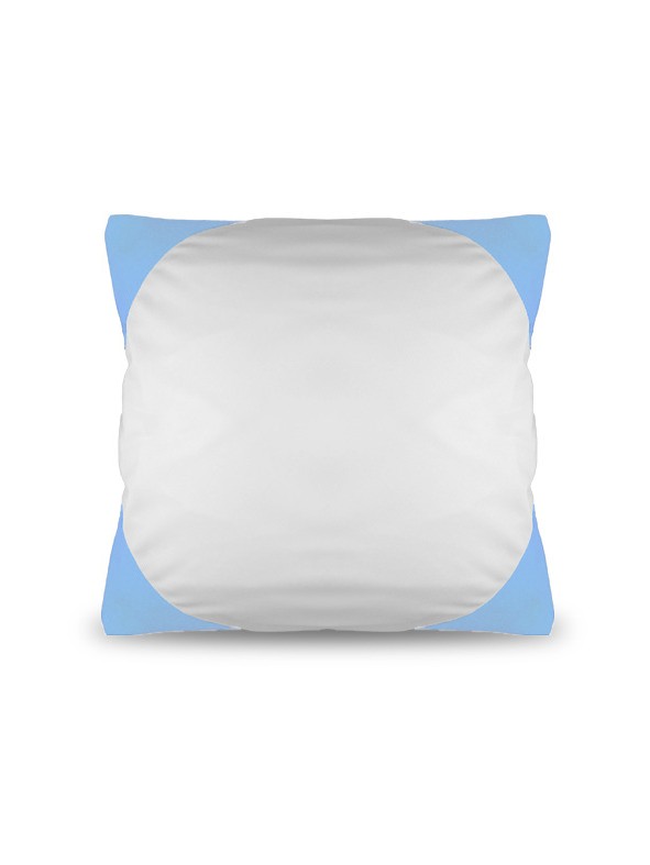 Dekorativni vzglavnik 40x40 cm belo-moder