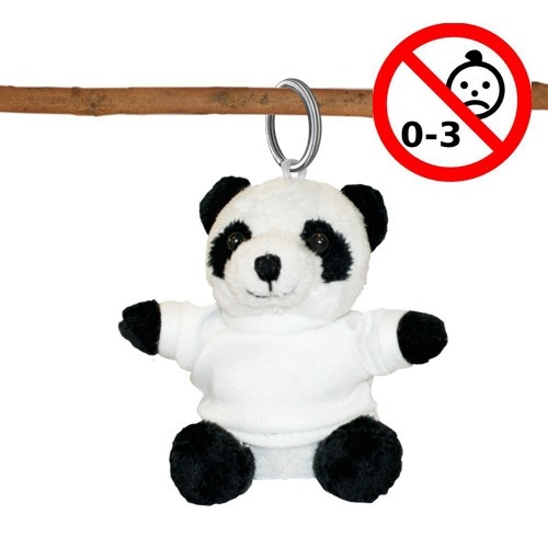 Obesek za ključe - plišasta figurica panda